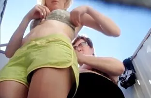 Blondynce udało się przekazać zły filmy porno kobiety z koniem Casting producentowi.
